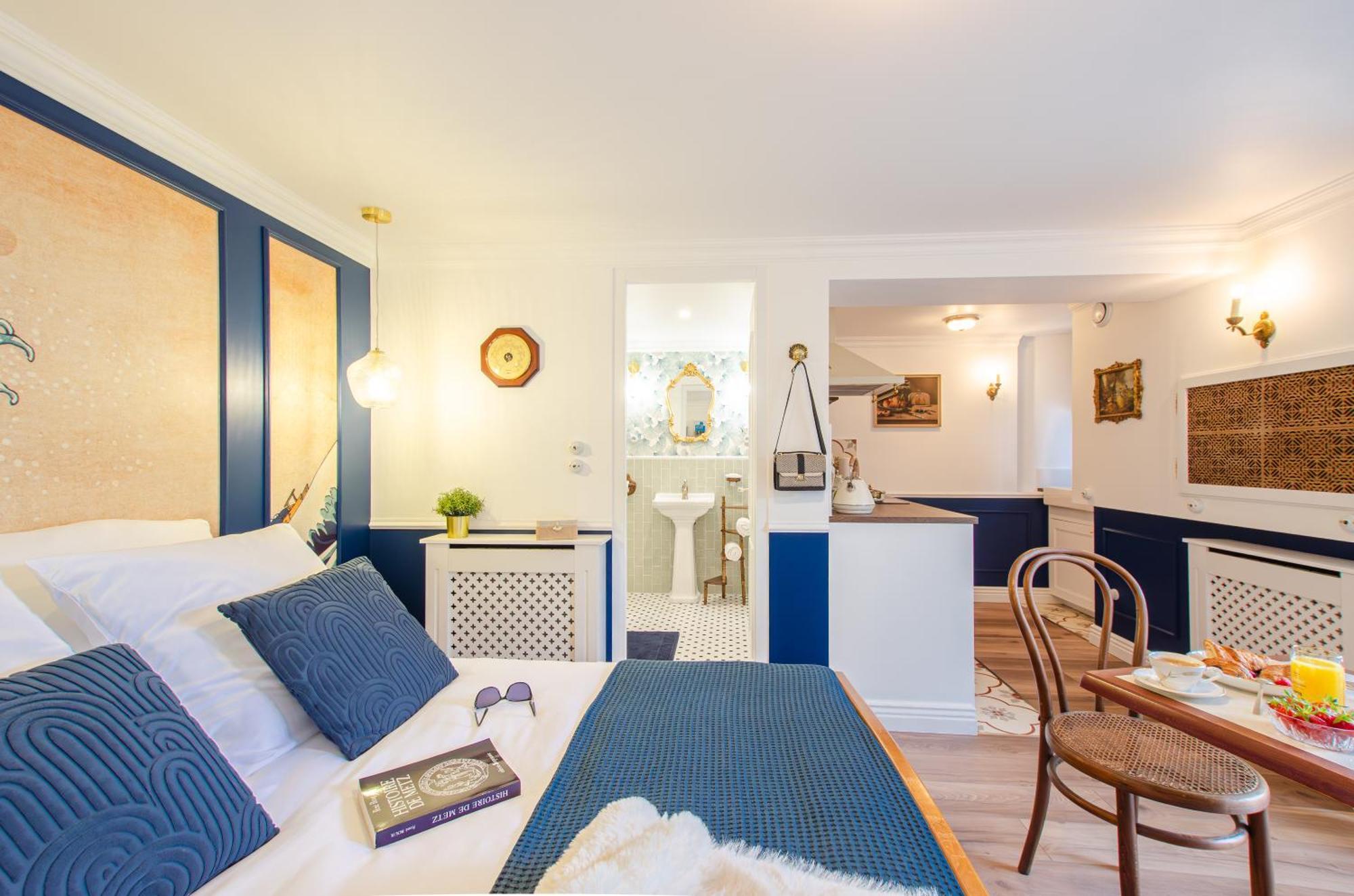 The Great Wave, Avec Terrasse Et Stationnement Apartment Ban-Saint-Martin Luaran gambar